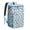Sky-blue-138, variant on Marine Life Abstract Print Backpack Cooler, Leakproof Insulated Cooler Bag, Waterproof Lunch Backpack for Ocean-Themed Adventures, Travel