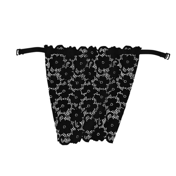 3pcs Clip on Camisoles Cami Secret Sexy Lace Set Panels Cleavage Control