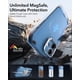 thumbnail image 3 of Funda de teléfono ESR para iPhone 16 con soporte de 23 m, protección contra caídas, azul claro, 3 of 9