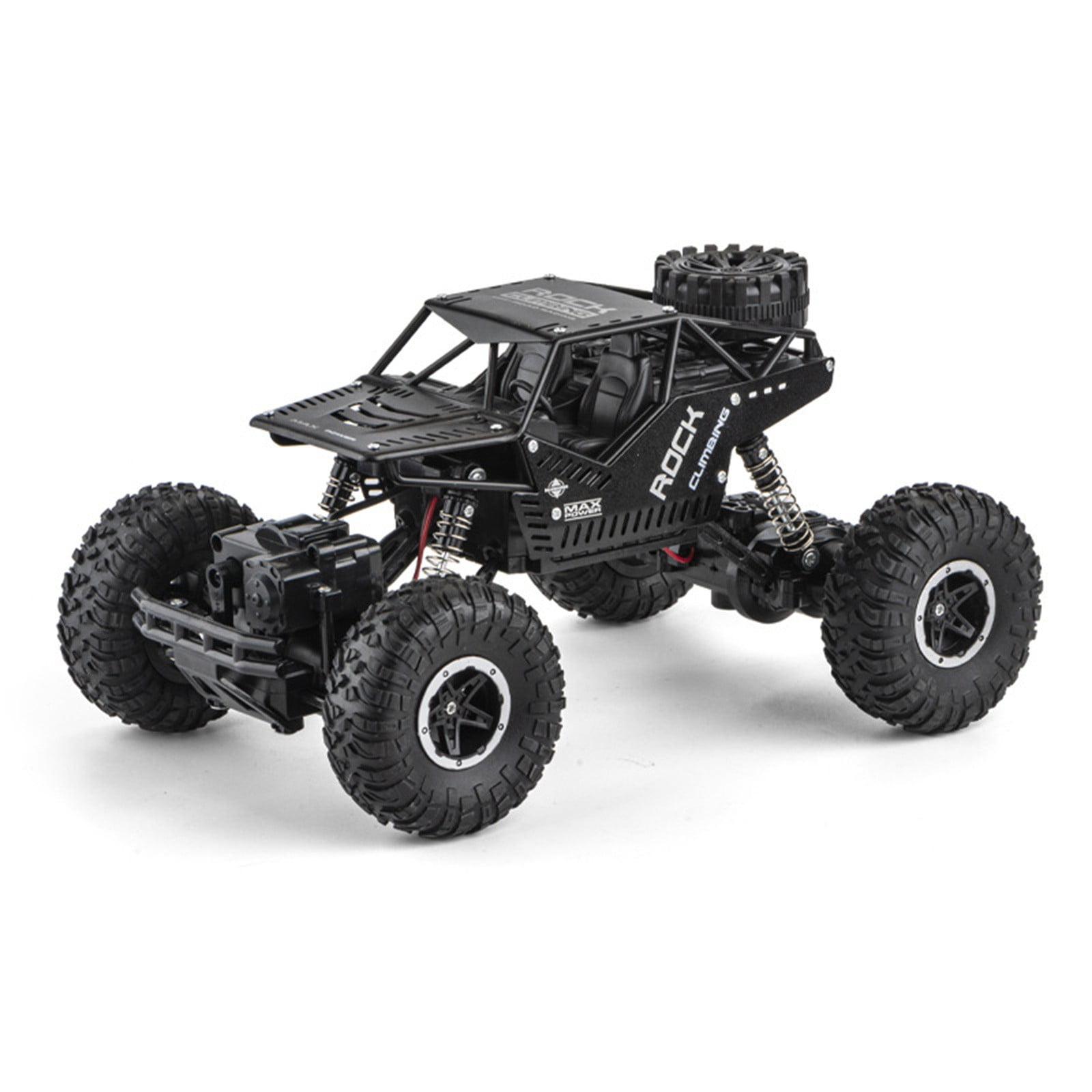 2.4G Tracked off-Road Remote Control Car 360° Rotation Stunt Rc Car with Changeable Tires Fall-Proof and Crash-Proof Rc Vehicle 4Wd All-Terrain Climbing Rc Buggy Gifts for Age 3+(Black)