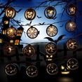 thumbnail image 2 of Halloween Spider Bat String Light Lamp Halloween Decoration Light Atmosphere Light for Carnival Theme Party, 2 of 10