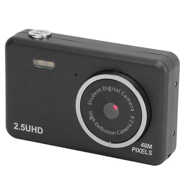 Cámara Digital Cámara para Niños FHD 25K 48MP Cámara Compacta de Vlogging Cámara de Apuntar y Disparar Zoom Digital 8X Mini Cámara Portátil para Niños para Adolescentes ANGGREK Otros