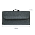 thumbnail image 3 of Car Trunk Organiser Toolkits Storage Bag Waste Basket Folding Organising Storage Bag, 3 of 8
