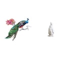 thumbnail image 1 of Vinilo decorativo de pared estilo vintage, escultura de pingüino, estatua de animal, adorno de mesa, material de resina PVC, artesanía artística, idea, 1 of 8