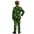 thumbnail image 5 of Whosucclay Shamrocks, Durable Polyester Boys Suits Adjustable Elastic Waist Anti Deform Formal Wear Outfit for Ring Bearer Graduation Photograph, 5 of 10