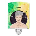 thumbnail image 1 of Carolines Treasures BB7323CNL Libra Zodiac Sign Ceramic Night Light, 1 of 1