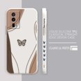 thumbnail image 3 of Case For Redmi K60E K50 K40S K40 K30 K20 10C 9 8A 8 10 Pro 4G 5G Colour Simple Liquid silicone Case Beautiful Butterfly, 3 of 5