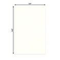 thumbnail image 2 of Antique White 5.5x8.5 Uncut Art Mat Board - No Opening - 50 Mats, 2 of 7