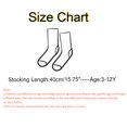 thumbnail image 3 of Esaierr Vertical Stripes Knee High Socks for Toddler Kids Cotton Calf Compression Socks 3 Pairs Spring Girls Stockings Baby Solid Color Thigh High Socks, 3 of 9