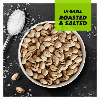 Wonderful Roasted and Salted Pistachios 8 oz (Pack of 12)