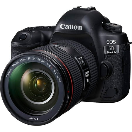 Canon EOS 5D Mark IV Full Frame Digital SLR Camera with EF 24-105mm f/4L is II USM Lens