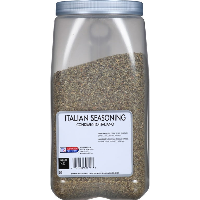 MCCORMICK WHOLE ITALIAN SEASONING US Foods CHEF'STORE, 56 OFF