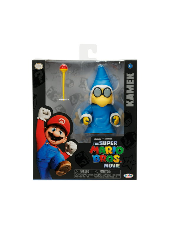 Super Mario Bros Movie 5 Inch Kamek Action Figure with Wand Accessory