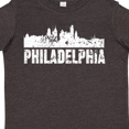 thumbnail image 4 of Inktastic Philadelphia Skyline Grunge Boys or Girls Toddler T-Shirt, 4 of 5