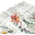 thumbnail image 6 of Farmhouse Flower Shower Curtain for Bathroom Rustic Floral Shower Curtains Country Botanical Waterproof Polyester Fabric Bathroom Decor Curtain with Hooks 72x72 Inches, 6 of 6