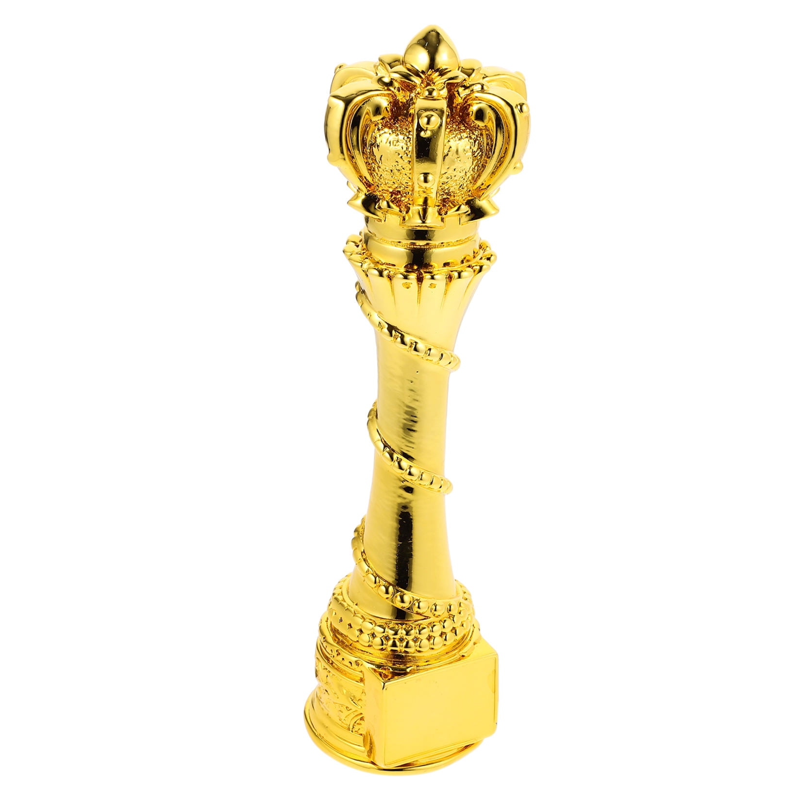 FRCOLOR Golden Resin trophy for Award Best Band Gift Plated Gold Compact Prize