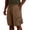 Coffee, variant on Big & Tall Men's Athletic Cargo Shorts 9 Inch Inseam Quick Dry Performance Outdoor Short Pants with Zipper Pockets Summer Breathable Mesh Stretch Hiking Fishing