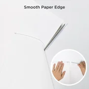 MFLABEL-100 Sheets 8.5''x11 Folded A4 Thermal Continuous Paper For M08F M832 Printer Quick Dry