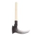 thumbnail image 5 of Guadaña doble de acero con alto contenido de manganeso, multifuncional, para cortar árboles, doble hoz para herramientas de jardinería, cabezal de corte único, palo de madera, 5 of 10