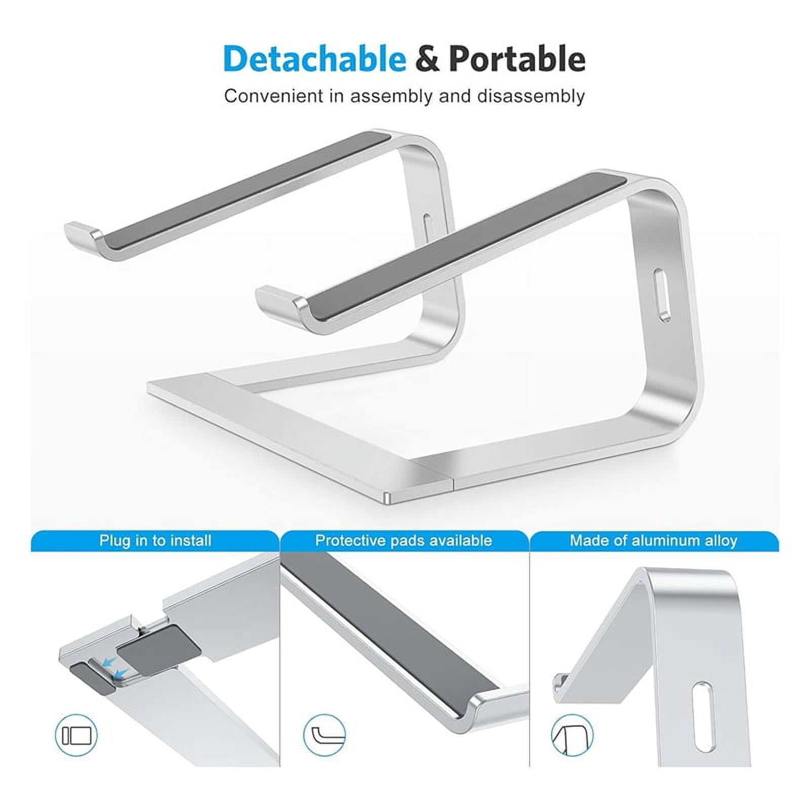 Laptop Stand, Detachable Laptop Mount, Aluminum Alloy Laptop Stand for All Laptops (11-16 Inch)