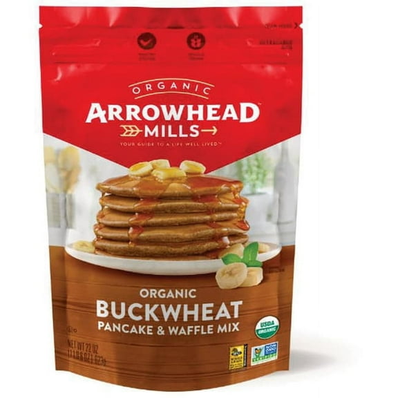 Arrowhead Mills Organic Buckwheat Pancake & Waffle Mix 22 oz Pkg
