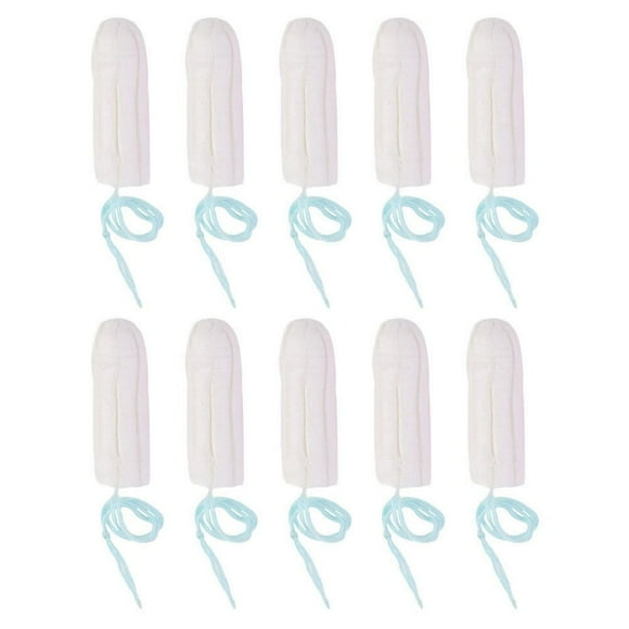 HLONK Sanitary Pad Tampons Tampon Sanitary Products Super Female Disposable Pads Pad Organic Menstrual Cotton Applicator Period Push(1.97X0.55X0.55Inch)