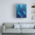 thumbnail image 3 of Suzanne Wilkins 'Azul Profundo Triptych I' Canvas Art, 3 of 3