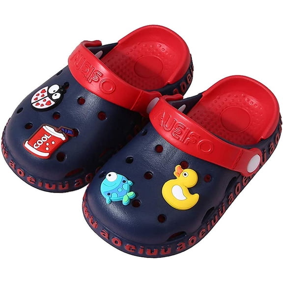 Toddler Clogs Boys Girls Cute Cartoon Toddler Sandals Kids Slippers