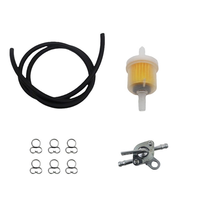 maskred Interrupteur de Carburant Anti-Corrosion pour Moto, Réservoir d'Huile Solide, Réparation Automobile, Noir
