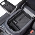 thumbnail image 3 of For Toyota RAV4 2019-2024 Black Center Console Armrest Storage Tray, 3 of 8