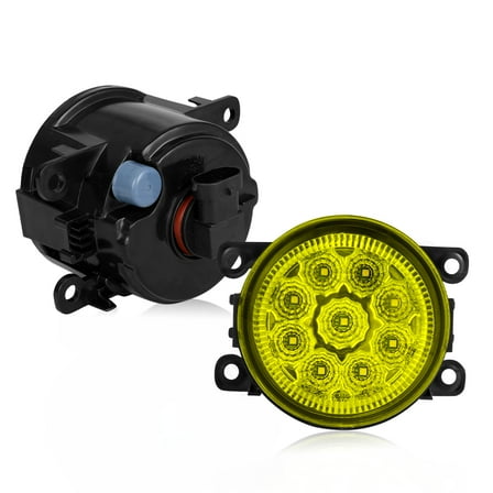 BSBSDJB Pair of Yellow LED Fog Light Bumper Driving Lamps for Lexus ES300h ES350 2013-2015