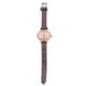 thumbnail image 1 of Reloj Minimalista para Mujer Correa de Cuero Ultrafina Reloj de Pulsera Informal a la Moda Relojes para Mujer Vestido Sencillo Analógico de Cuarzo ANGGREK  Otros, 1 of 8