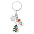 thumbnail image 2 of Llavero de Papá Noel de aleación para mujer, bolso, coche, llavero, 2 of 7