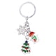 thumbnail image 2 of Llavero de Papá Noel con forma de árbol de Navidad, colgante para bolso, llavero para coche, 2 of 7