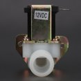 thumbnail image 3 of Plastic Solenoid Valve, Normally Closed Small Electromagnetic Valve, For Drinking Fountain Dc12V G1/2 Male Thread 70 Degrees, 3 of 8