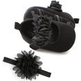 thumbnail image 4 of Infant Baby Girl Shoes Baby Mary Jane Flats Princess Wedding Dress Shoes Crib Shoe for Newborns,Infants,Babies, 4 of 7