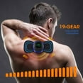 thumbnail image 6 of Portable Smart Pulse Massager Sticker For Back and Neck Full Body Muscle Stimulator Pain Relief Device, 6 of 12