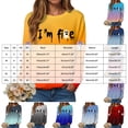 thumbnail image 4 of Duqingm Halloween Shirts for Women Long Sleeve Crewneck Casual Dressy Tops Funny Graphic Halloween Costumes Fall Fashion Outfits,S, 4 of 7