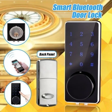 bluetooth Smart Digital Door Lock APP Deadbolt Keyless Touch Password Home (Best Smart Home Locks 2019)