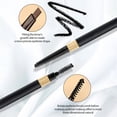 thumbnail image 5 of 3 in 1 Eyebrow Pencil - Micro Definer, Waterproof Eyebrow Cream, Natural Brow Powder, Long-Lasting Eyebrow Coloring, Triangle Brow Crayon, Precise Brow Shaping, Professional Eyebrow Makeup Tool, 5 of 9