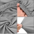 thumbnail image 3 of Protect Furniture from Stains, High Elasticity Stretch Pub Counter Chair Covers, Easy Installation Washable Barstool Slipcover for Home Bar Decor (Grey), 3 of 5