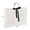 A03, variant on 1pc Gift Packaging White Non-woven Bag With Black Border Shopping Bags Portable Tote Bags Bow Ribbon Dinner Party Supplies