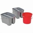 thumbnail image 2 of Tough Guy Bucket,2 1/2 gal,Red 1ELJ9, 2 of 2