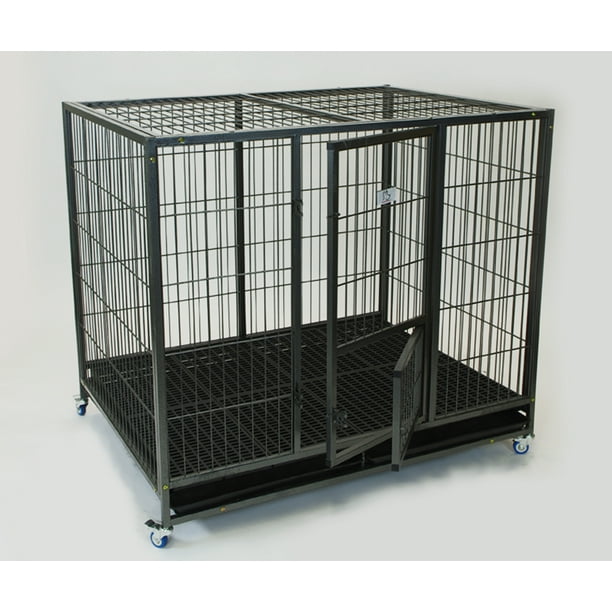Proselect Black Floor Dog Kennel And Crate Grate For Cages Large Dog Kennels And Crates