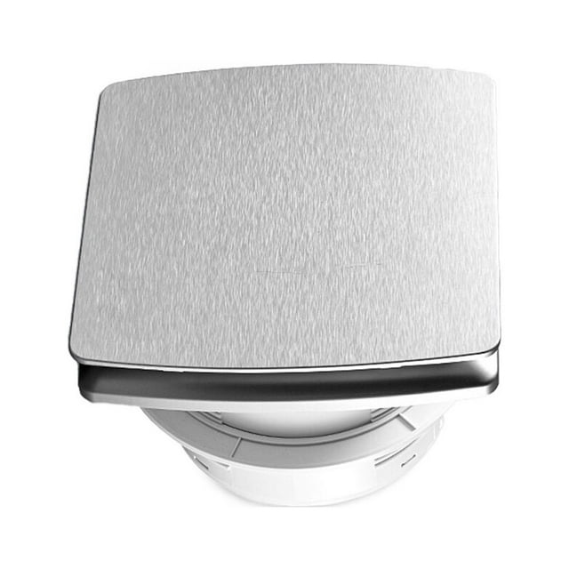 yingyy Bathroom Exhaust Fan 4 Inch Outlet 220V Air Ventilator Window Wall Replacement Improvement Extractor Home Silver