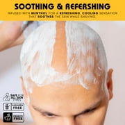 Bee Bald SHAVE Premium Shaving Cream for Men, Smooth & Quick Shave for Face and Head, 6 fl oz