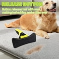 thumbnail image 5 of Stainless Steel Deshedding and Dematting Tool | Professional Pet Grooming arc-Shaped Fur Brush for Cats and Dogs Hair Removal (Green), 5 of 7