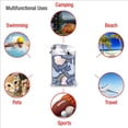 thumbnail image 3 of KLL Cute Baby Animals Microfiber Beach Towel Fast Drying,Extra Large 31.5"x63" Sand Free Beach Towel Super Lightweight Towels, 3 of 5