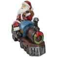 thumbnail image 2 of Northlight Santa on a Train Christmas Decoration - 14", 2 of 4