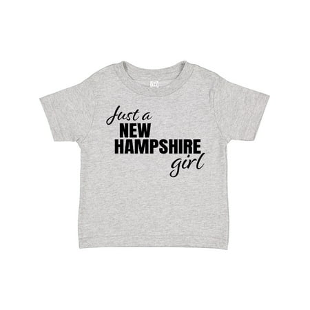 

Inktastic Just a New Hampshire Girl Born and Raised Gift Toddler Toddler Girl T-Shirt